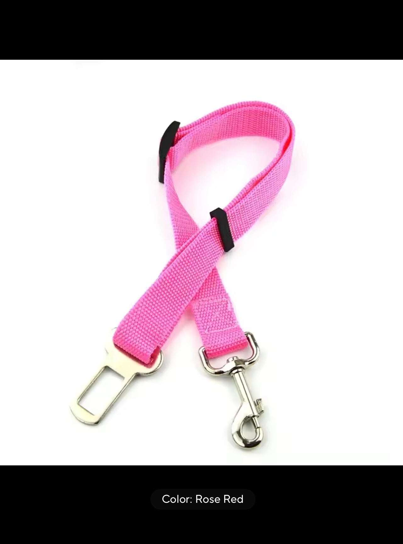 πΆπ± Premium Adjustable Pet Seat Belt β Keep Your Furry Friend Secure on the Road! π