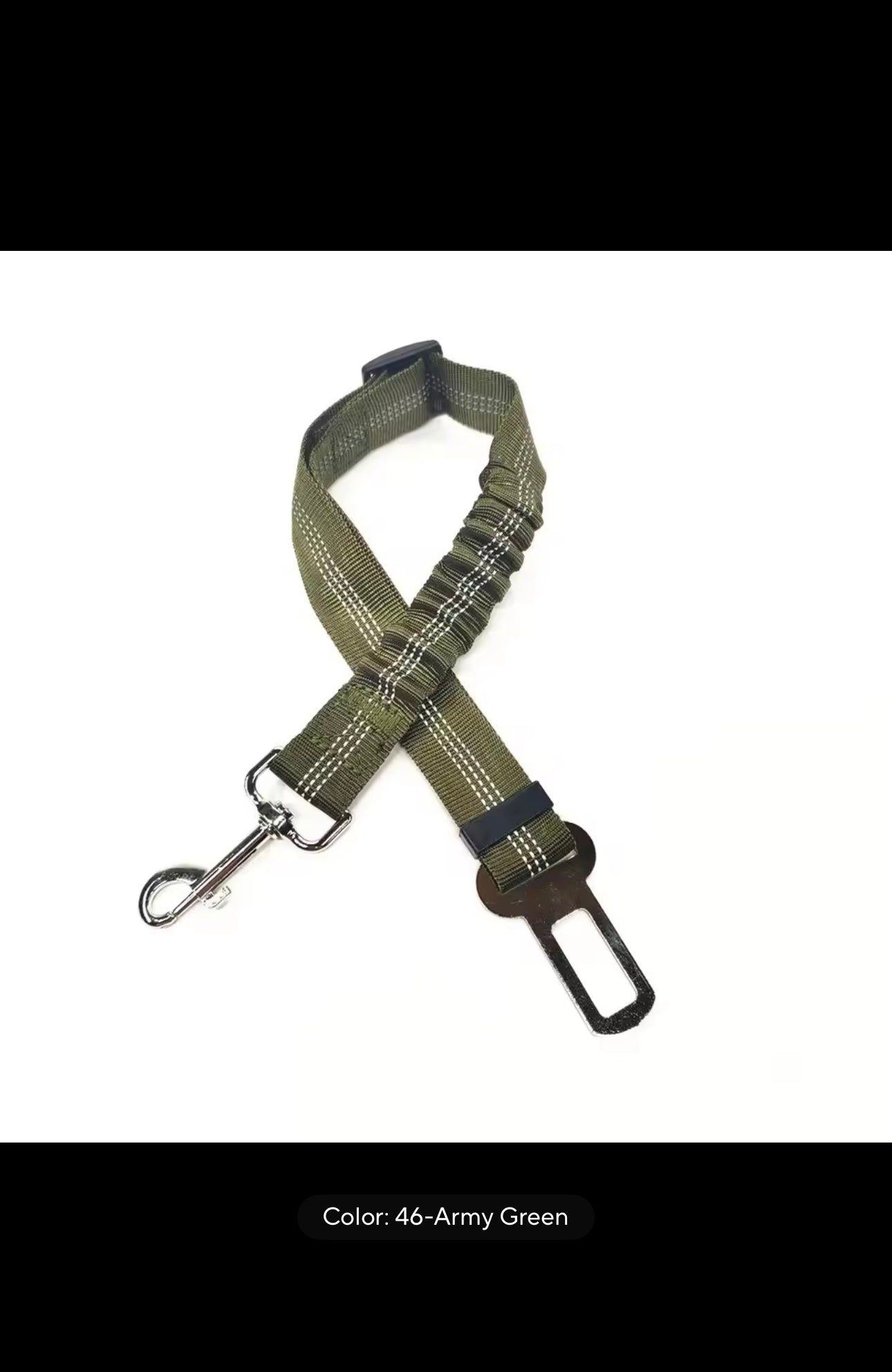 🐶🐱 Premium Adjustable Pet Seat Belt — Keep Your Furry Friend Secure on the Road! 🚙