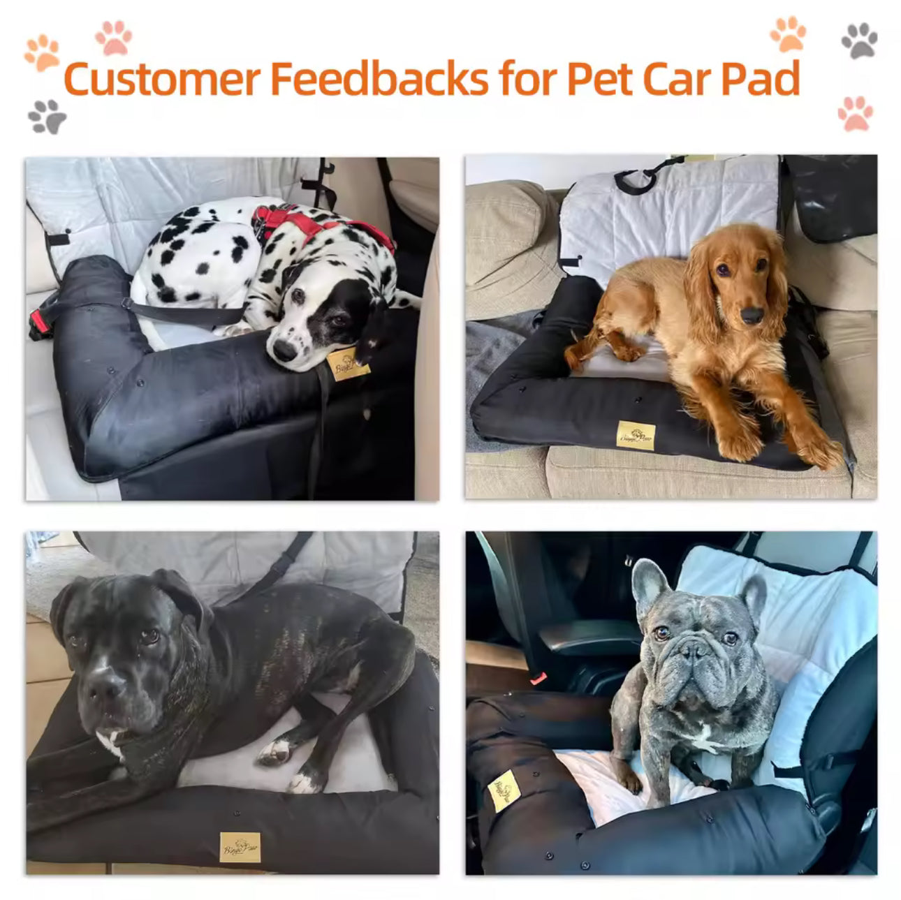 🐶🚗 Portable Dog Car Seat Bed

The perfect travel companion for your furry friend — safe, cozy, and ready for any road trip! 🐾