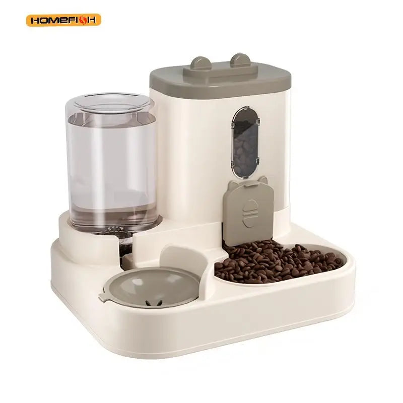 Automatic Cat Food & Water Station