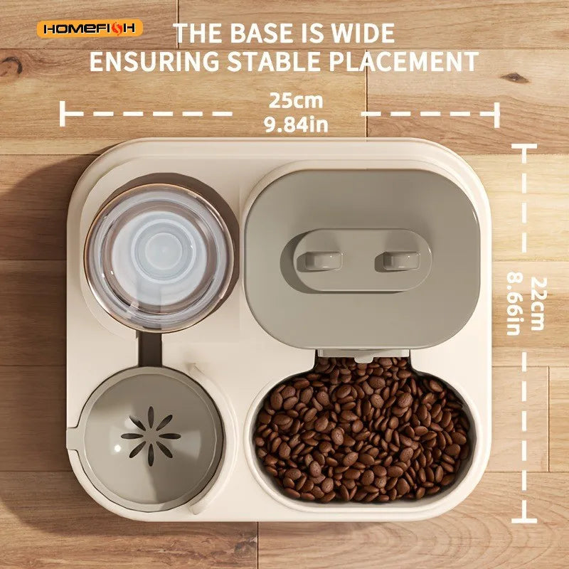 Automatic Cat Food & Water Station