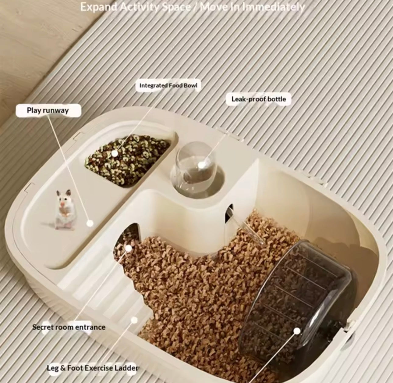 Royal Habitat™ Acrylic Hamster Villa