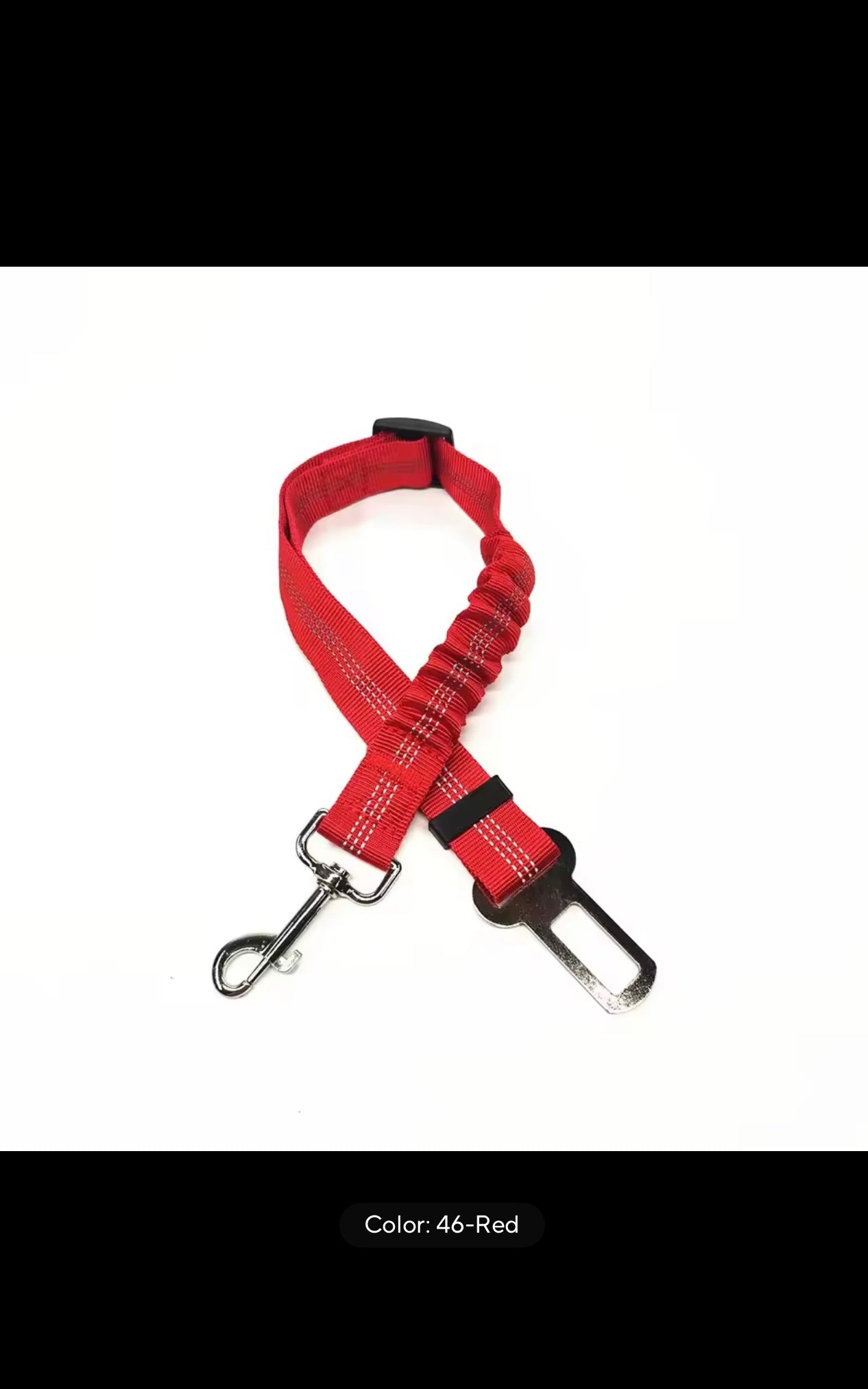 🐶🐱 Premium Adjustable Pet Seat Belt — Keep Your Furry Friend Secure on the Road! 🚙