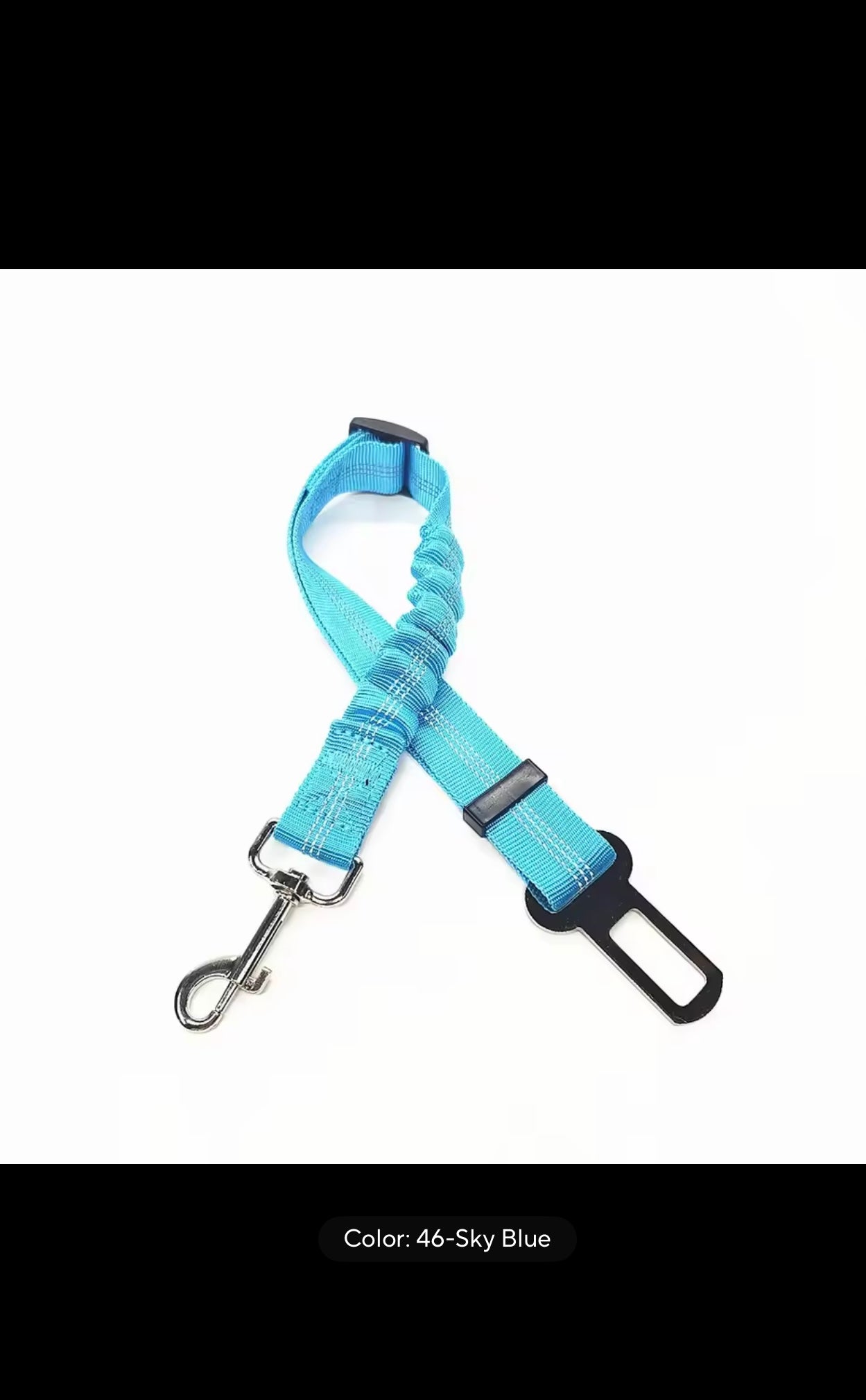 🐶🐱 Premium Adjustable Pet Seat Belt — Keep Your Furry Friend Secure on the Road! 🚙