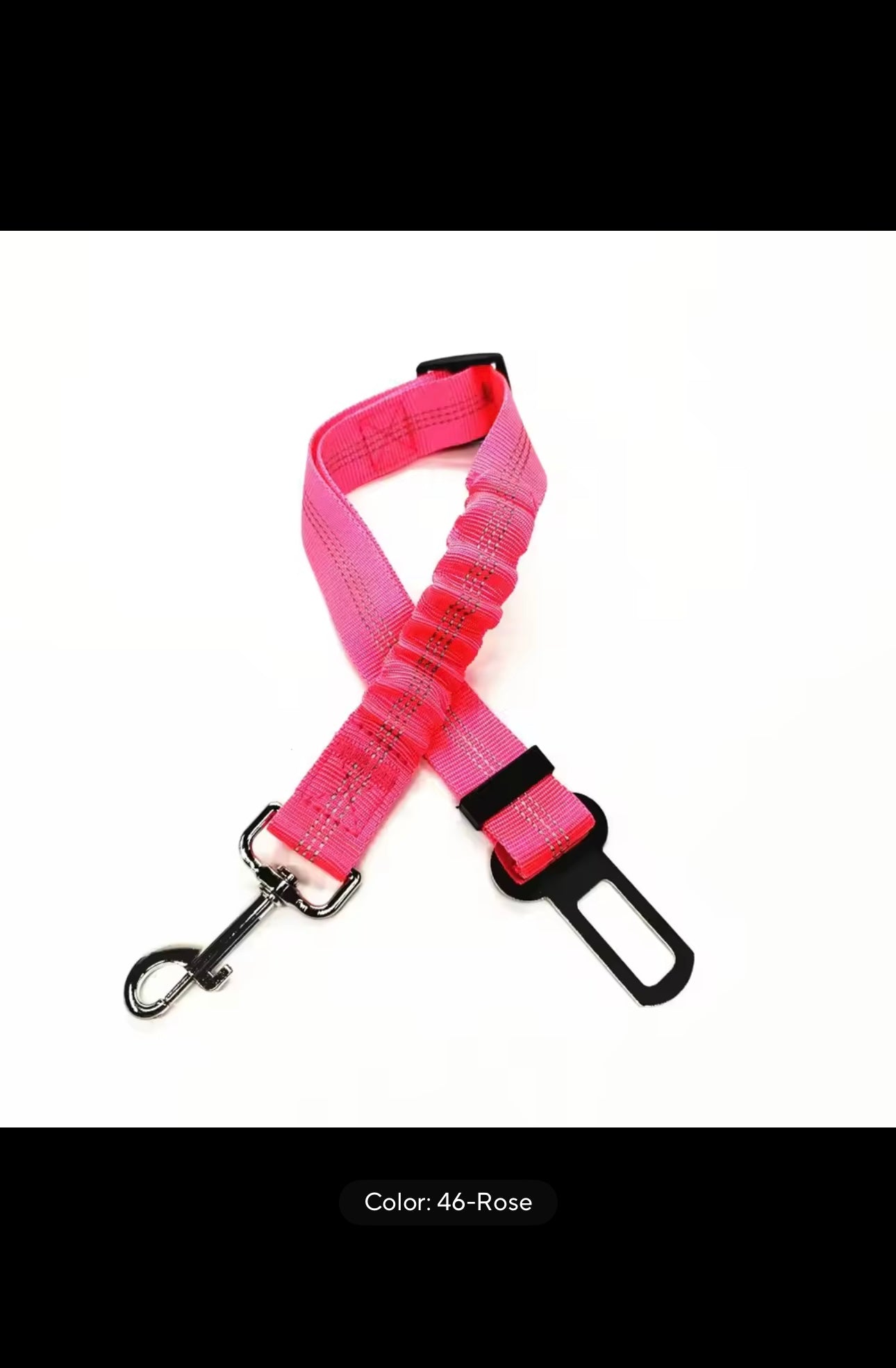 🐶🐱 Premium Adjustable Pet Seat Belt — Keep Your Furry Friend Secure on the Road! 🚙