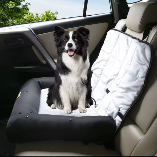 🐶🚗 Portable Dog Car Seat Bed

The perfect travel companion for your furry friend — safe, cozy, and ready for any road trip! 🐾