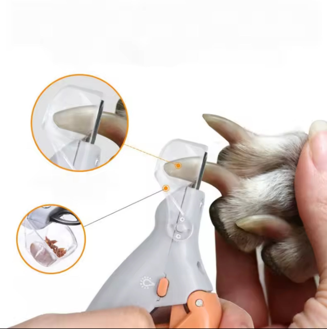 PawGlow™ LED Nail Clipper Pro