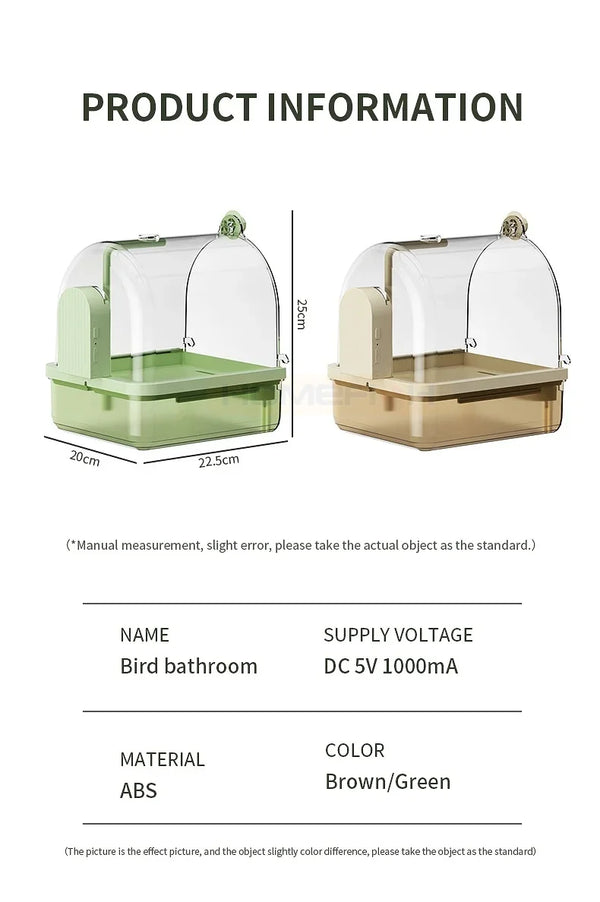 Bird Bath Oasis with Auto Circulation