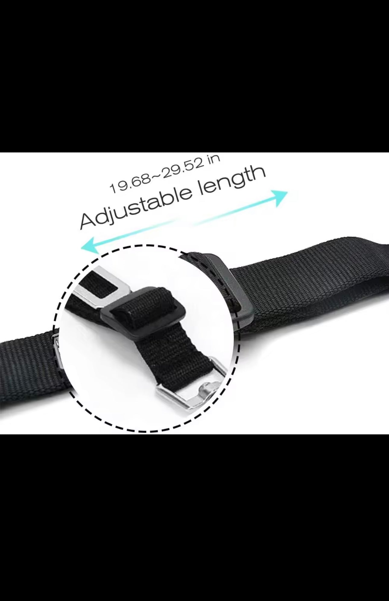 🐶🐱 Premium Adjustable Pet Seat Belt — Keep Your Furry Friend Secure on the Road! 🚙