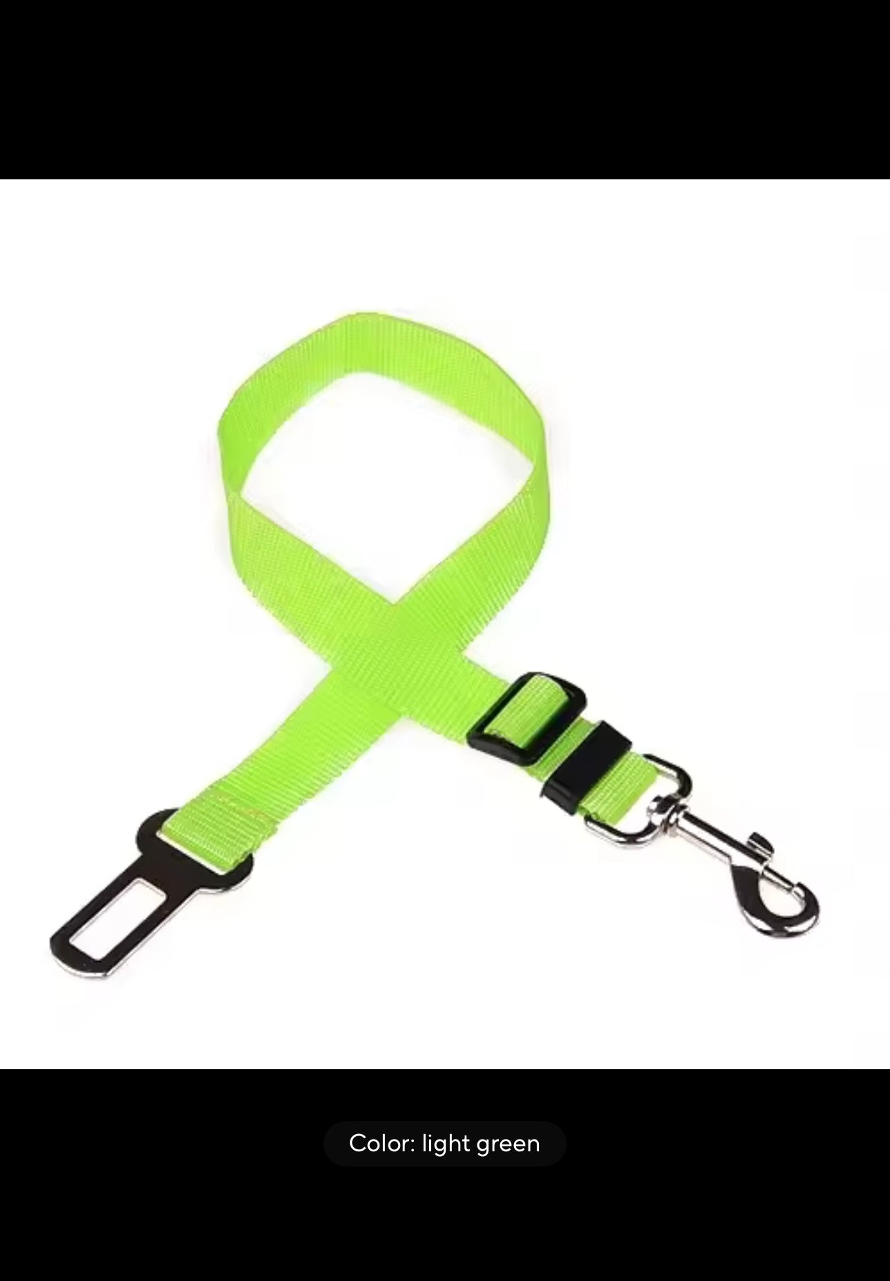 🐶🐱 Premium Adjustable Pet Seat Belt — Keep Your Furry Friend Secure on the Road! 🚙