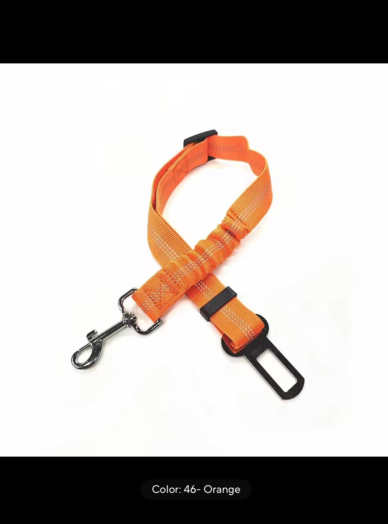 🐶🐱 Premium Adjustable Pet Seat Belt — Keep Your Furry Friend Secure on the Road! 🚙