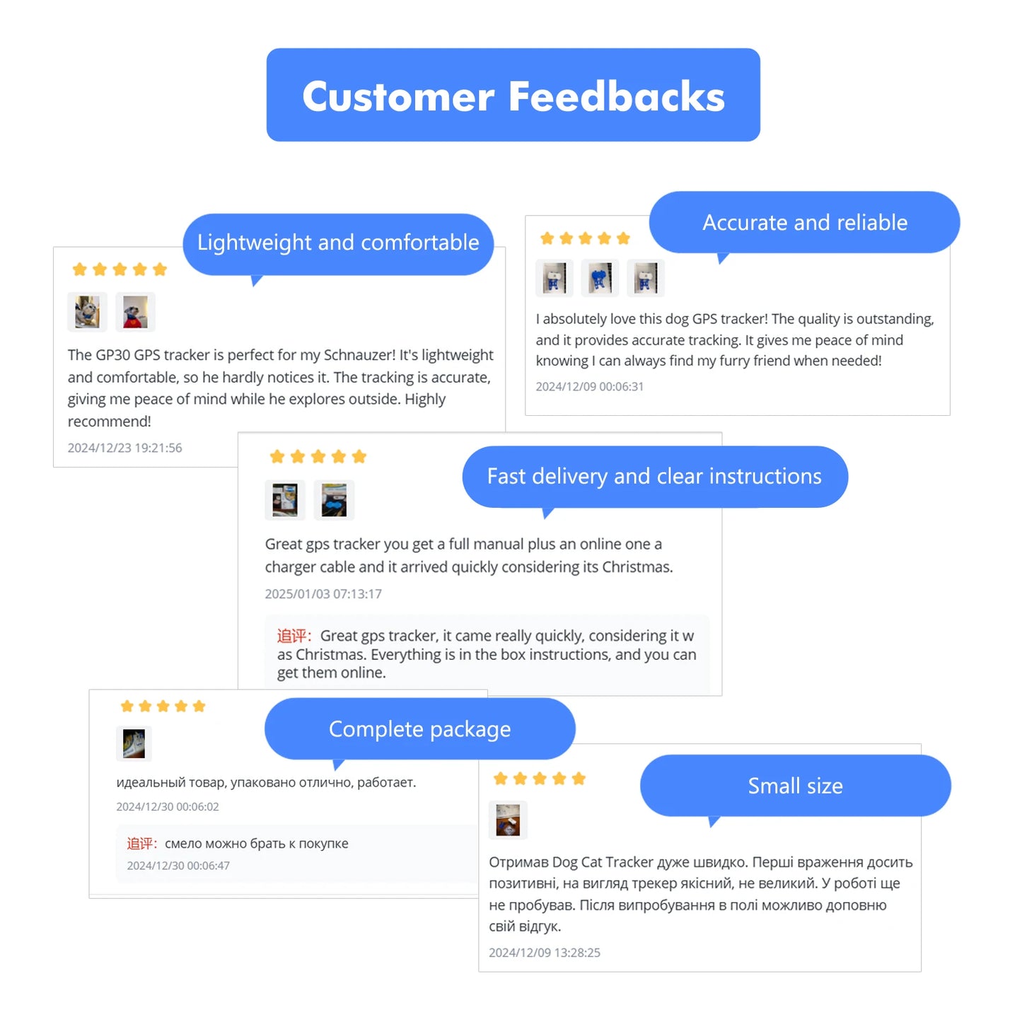 🐾PetFinder Pro™ GPS Collar WiFi+GPS Tracking, Family Sharing & 15-Day Battery