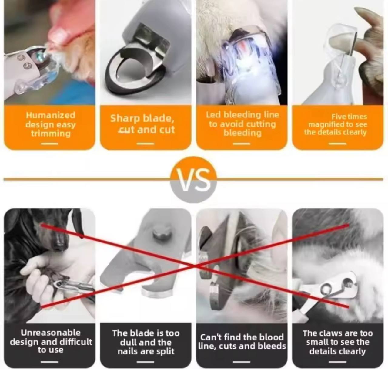 PawGlow™ LED Nail Clipper Pro
