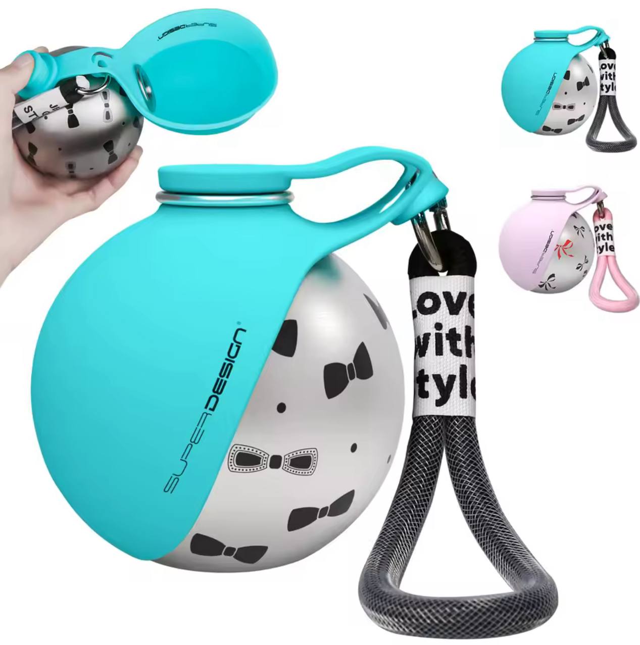 PawHydrate™ Travel Water Bottle Fors