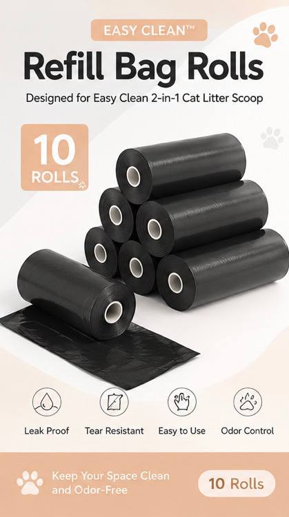 EasyClean™ Premium Refill Bag Rolls
