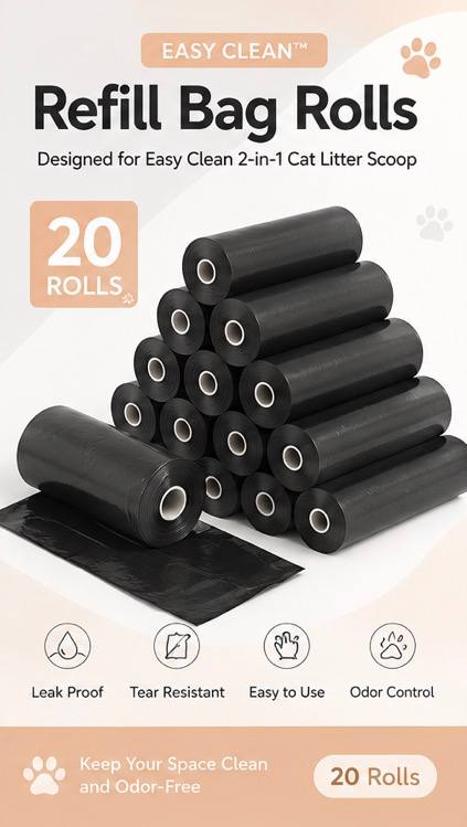 EasyClean™ Premium Refill Bag Rolls